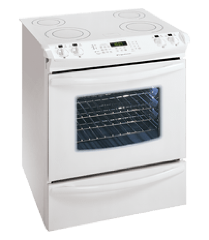 Frigidaire Gallery 30" Slide-In Electric Range Black GLES389EB Picture 1