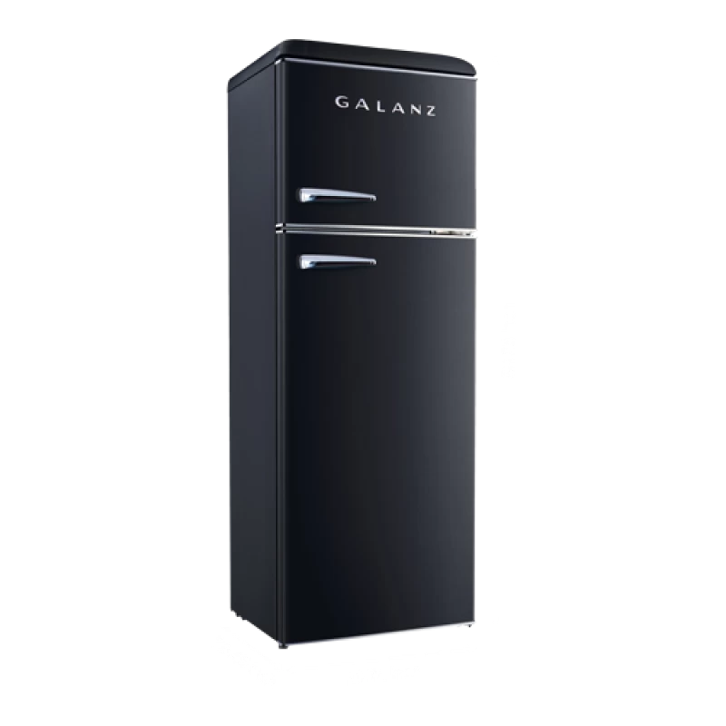 12.0 Cu Ft Retro Top Mount Refrigerator GLR12TBKEFR