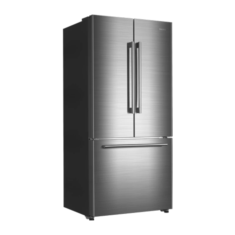Built In Ice Makers Refrigerator, Triple Door Fridge, Adjustable Electrical Thermostat Control, 18 Cu Ft GLR18FS5S16