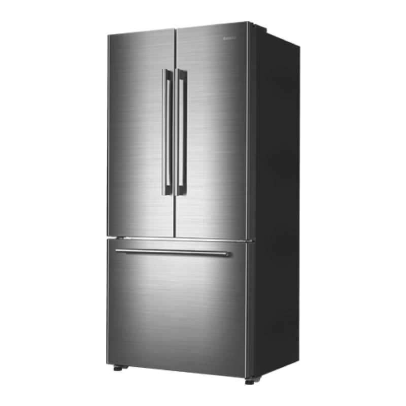 Built In Ice Makers Refrigerator, Triple Door Fridge, Adjustable Electrical Thermostat Control, 18 Cu Ft GLR18FS5S16