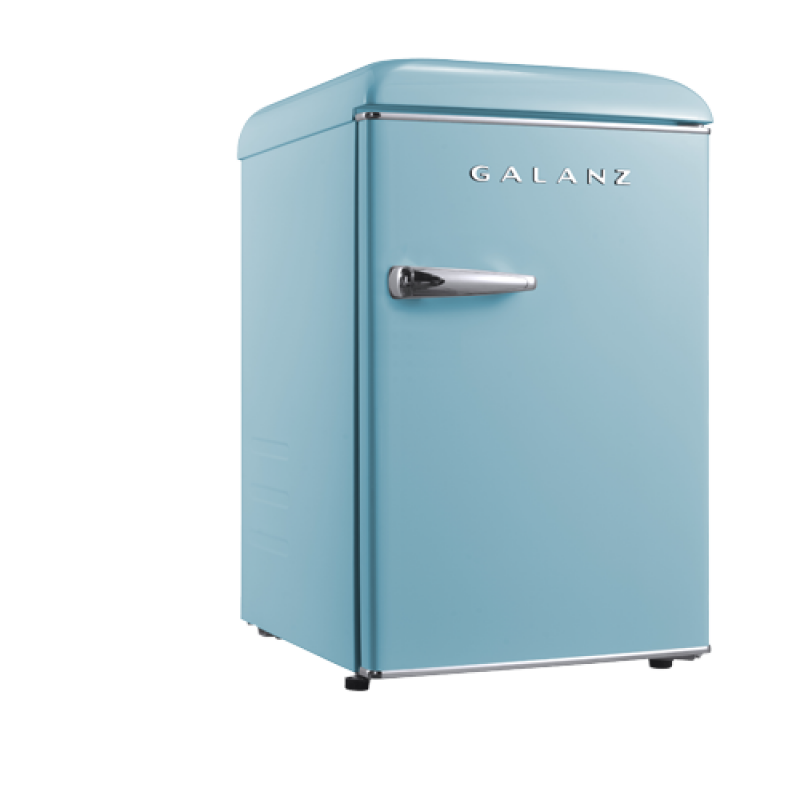 Galanz 2.5 Cu Ft Retro Single Door Compact Refrigerator GLR25MGNR10