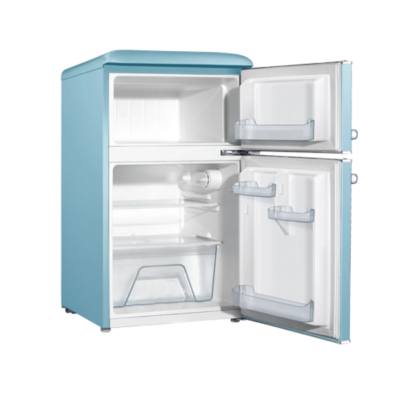 Galanz 3.1 Cu Ft Retro Dual Door Refrigerator GLR31TBEER