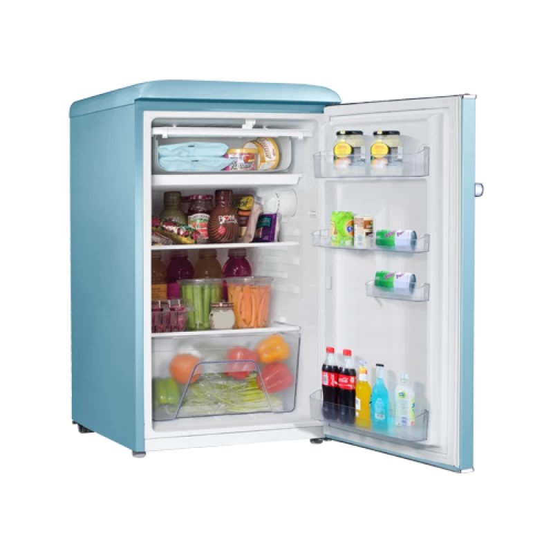 3.5 Cu Ft Retro Single Door Refrigerator GLR35BEER