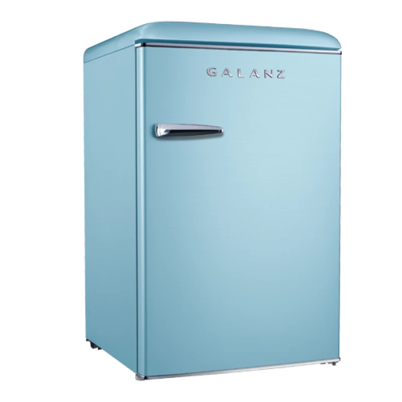 4.4 Cu Ft Retro Single Door Refrigerator GLR44BEER