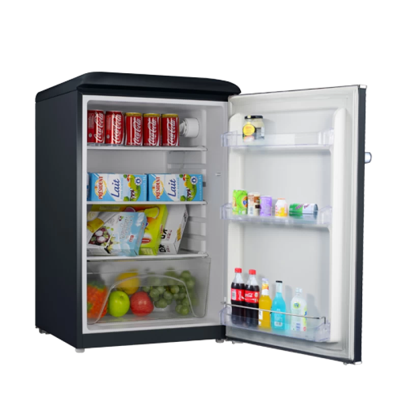 4.4 Cu Ft Retro Single Door Refrigerator GLR44BKER