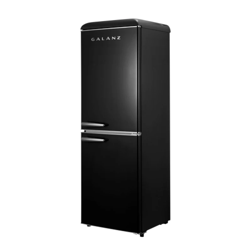 7.4 Cu Ft Retro Bottom Mount Refrigerator GLR74BBKR12