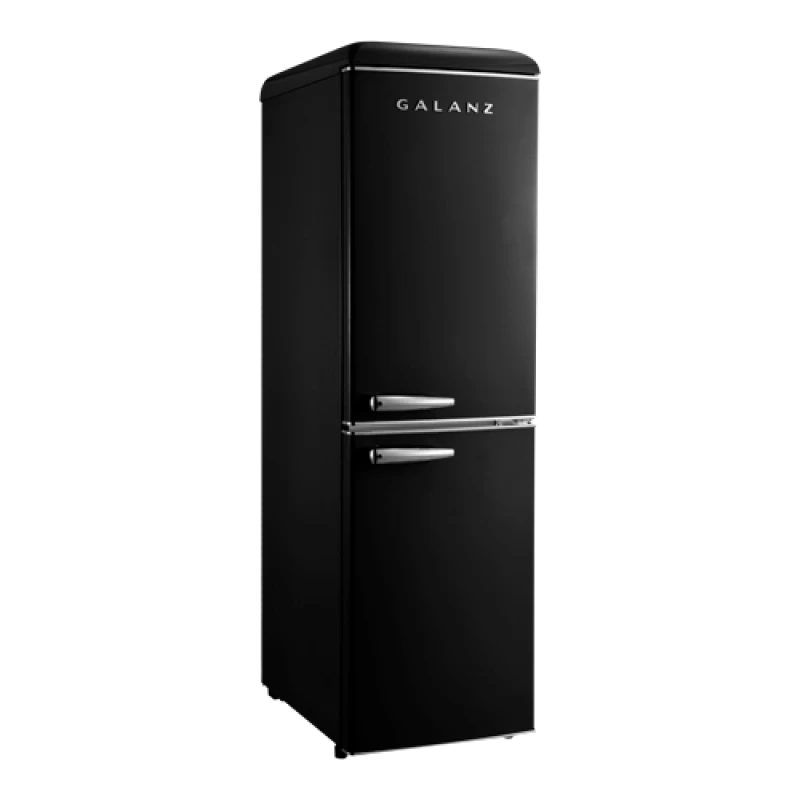 7.4 Cu Ft Retro Bottom Mount Refrigerator GLR74BBKR12