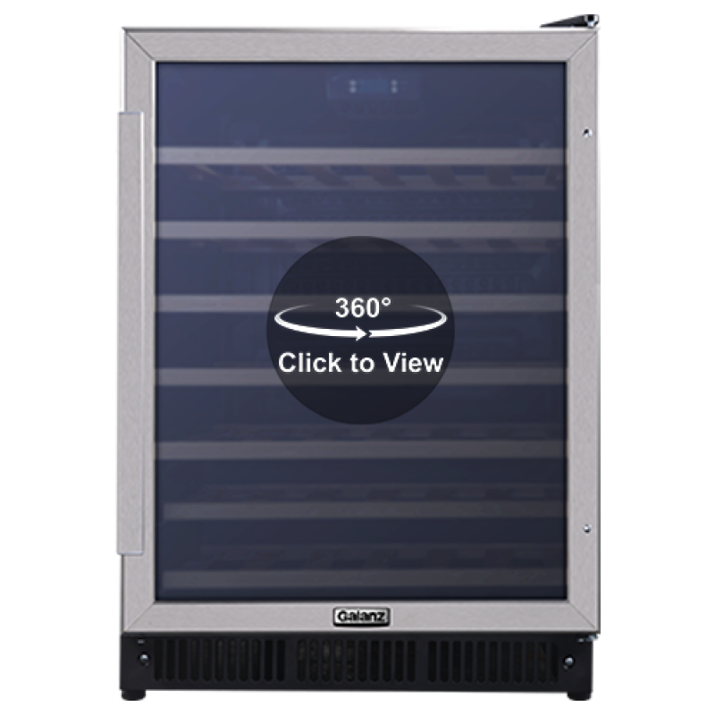5.7 Cu Ft Built-In Wine Cooler GLW57MS2B16