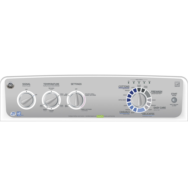 3.6 DOE cu. ft. stainless steel capacity washer GLWN5050MWS