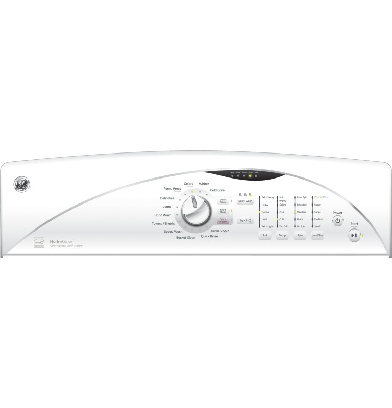 3.9 DOE cu. ft. stainless steel capacity washer GLWN5250DWW