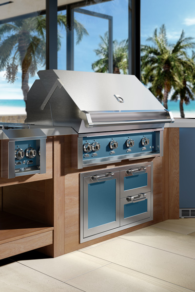 42" Outdoor Built-In Grill Mixed Burner Model GMBR42BU