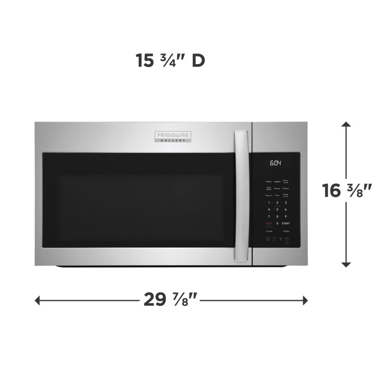 1.9 Cu. Ft. Over-The-Range Microwave view 2