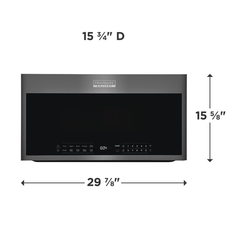 1.9 Cu. Ft. Over-The-Range Microwave with Sensor Cook view 2