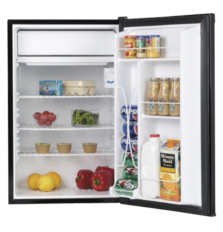 Spacemaker Compact Refrigerator GMR04BANWW, product image 3 of 4