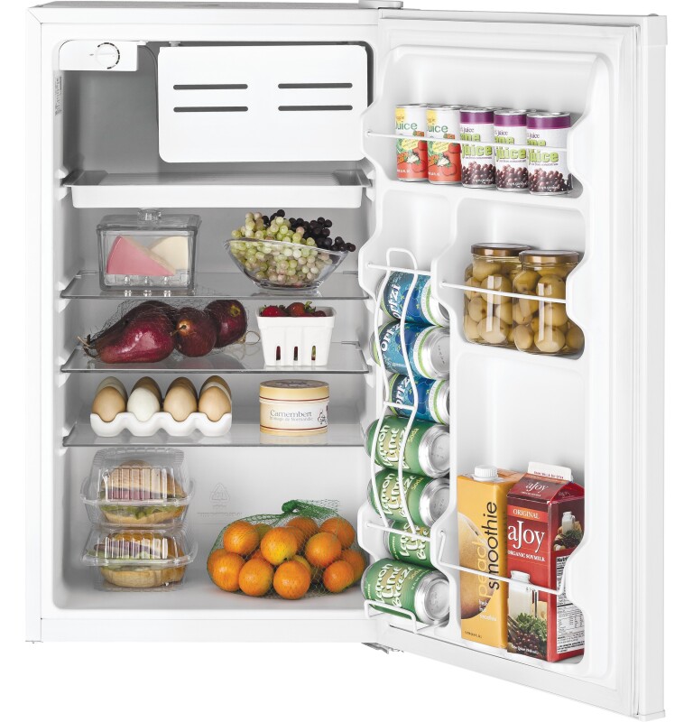 4.4 Cu. Ft. Compact Refrigerator GMR04GAEWW, product image 2 of 5