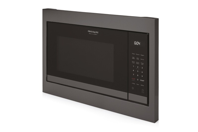 27" Dark Stainless Steel Gallery Microwave Trim Kit view 2