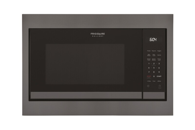 27" Dark Stainless Steel Gallery Microwave Trim Kit view 3
