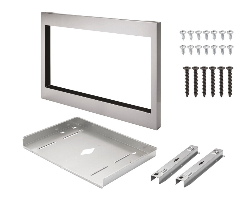 27" Stainless-Steel Gallery Microwave Trim Kit view 2