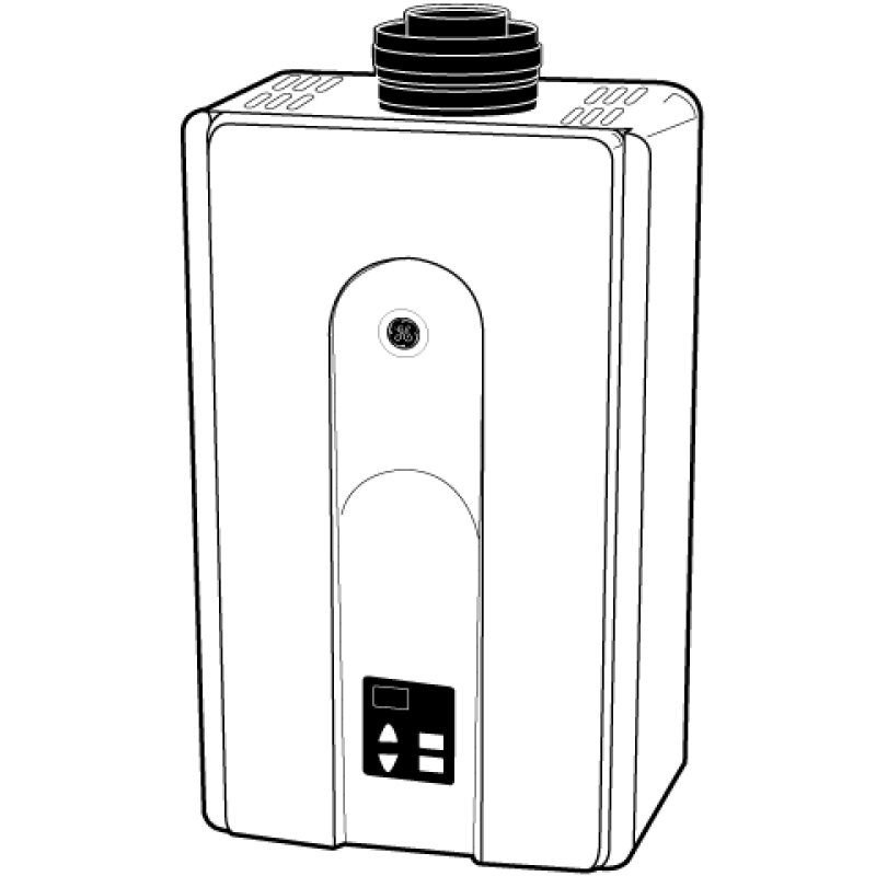 Indoor Tankless Water Heater GN75DNSRSA, product image 10 of 11