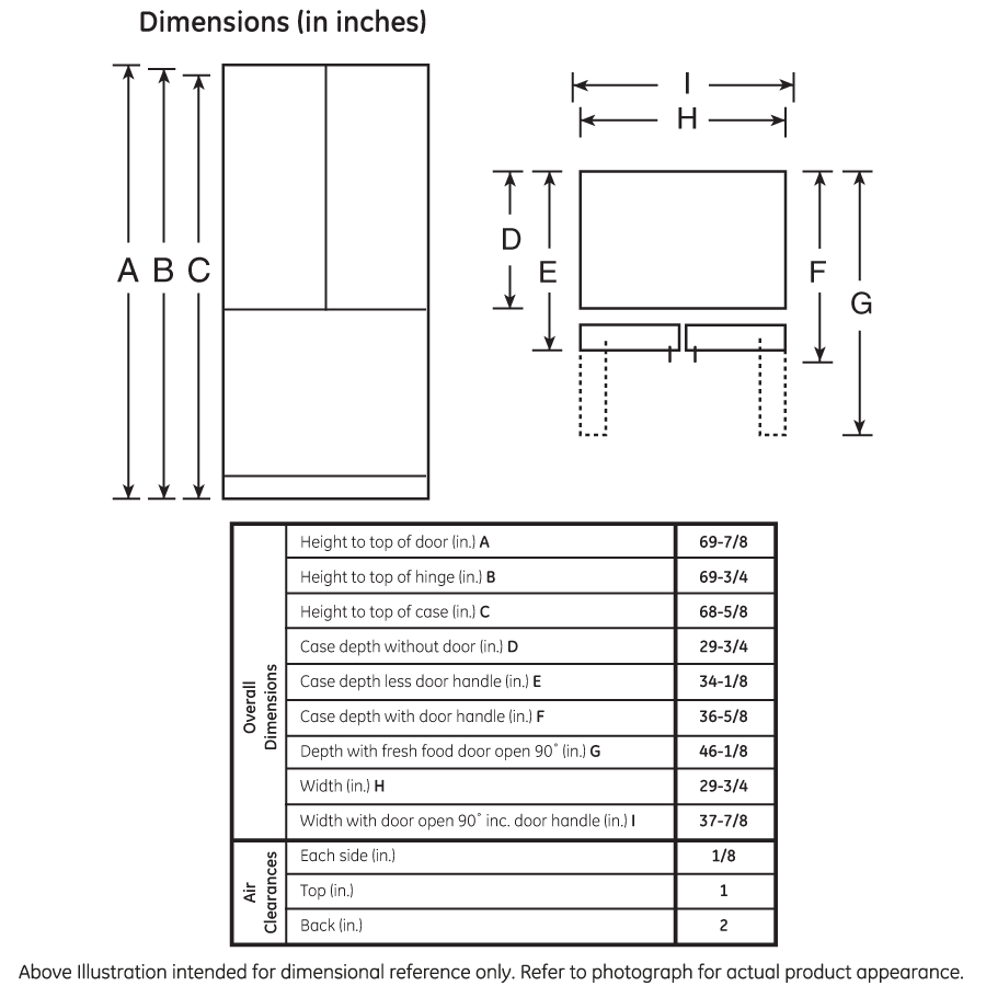 20.8 Cu. Ft. French-Door Refrigerator GNE21FMKES