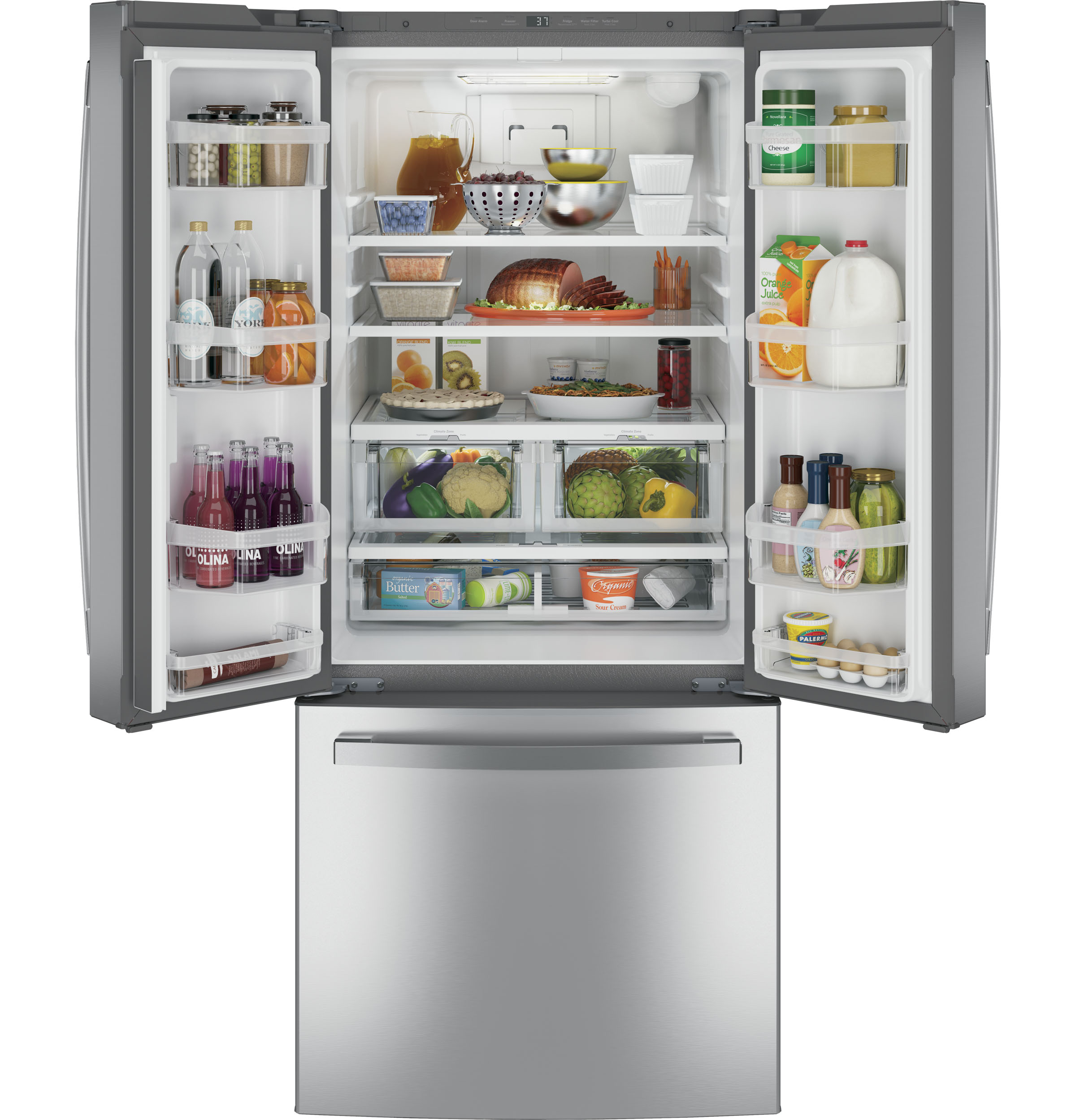 20.8 Cu. Ft. French-Door Refrigerator view 2