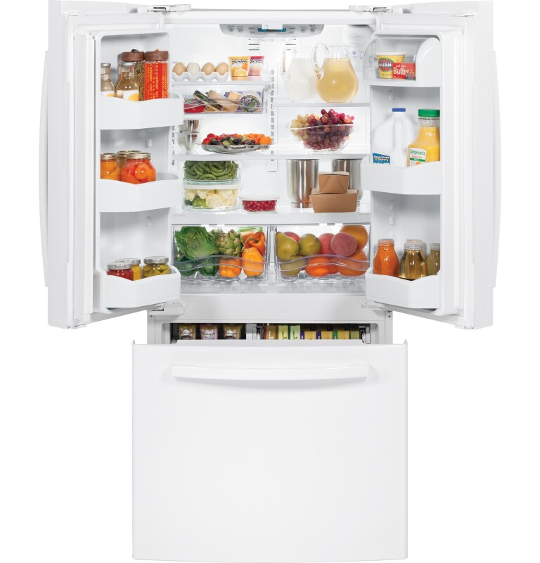 22.1 Cu. Ft. French-Door Refrigerator GNE22GGEWW
