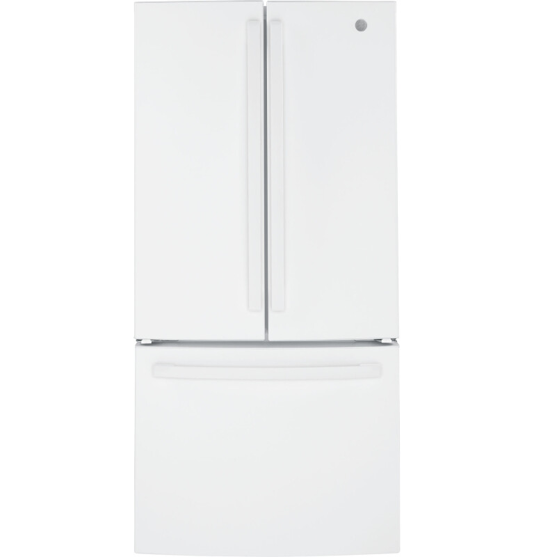 GE ENERGY STAR 24.7 Cu. Ft. French-Door Refrigerator White GNE25JGKWW Picture 1