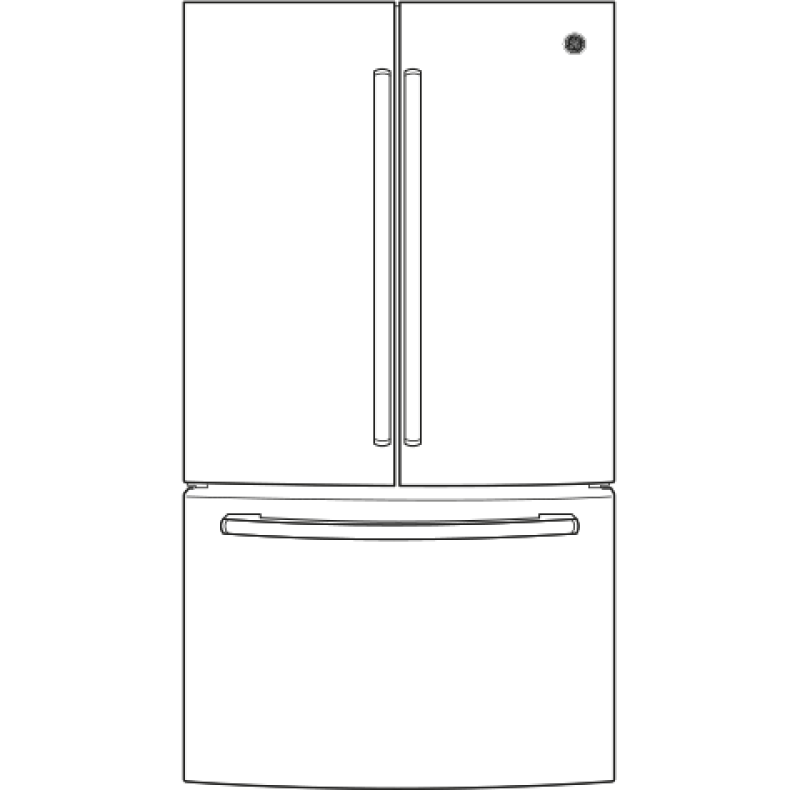 27.0 Cu. Ft. French-Door Refrigerator view 11