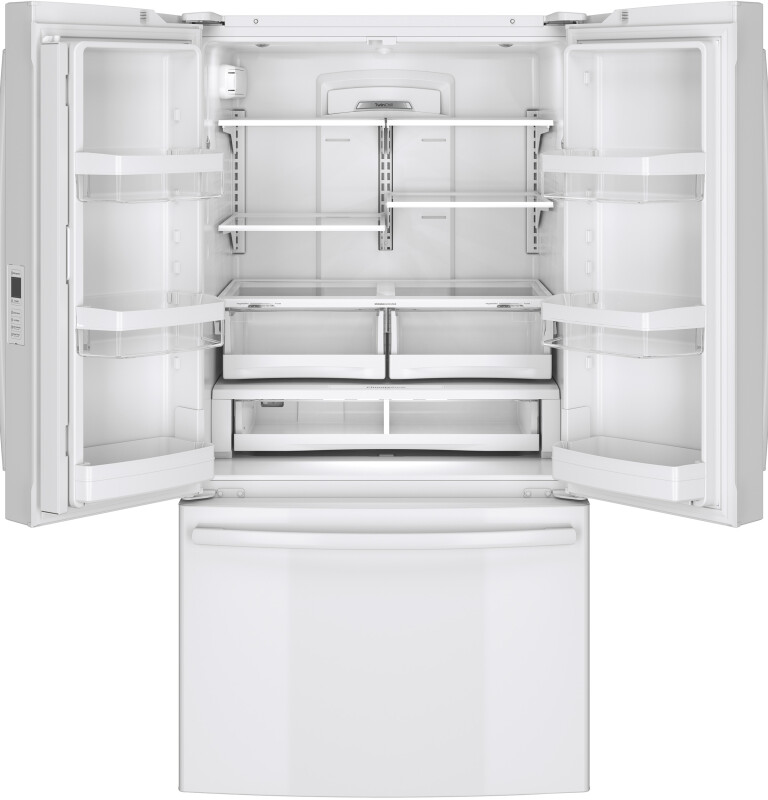 28.5 Cu. Ft. French-Door Refrigerator GNE29GGHWW, product image 4 of 11