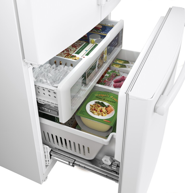 28.5 Cu. Ft. French-Door Refrigerator GNE29GGHWW, product image 6 of 11