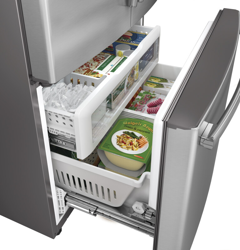 28.5 Cu. Ft. French-Door Refrigerator GNE29GSHSS, product image 6 of 11