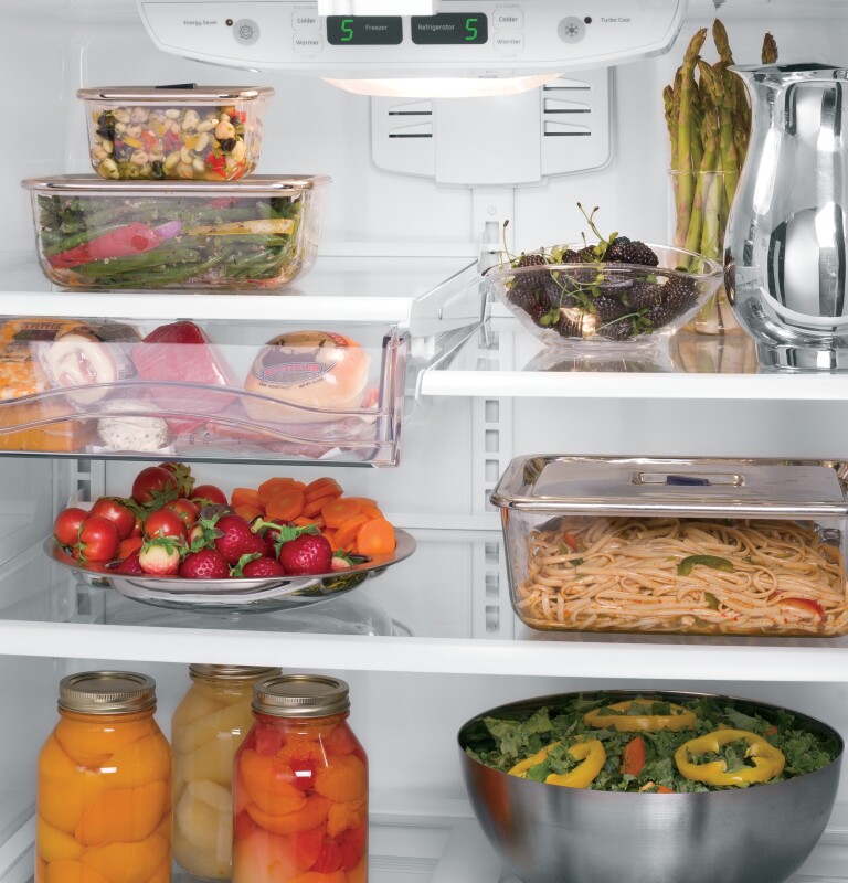 22.1 Cu. Ft. French-Door Refrigerator GNS22EGEBB, product image 7 of 10