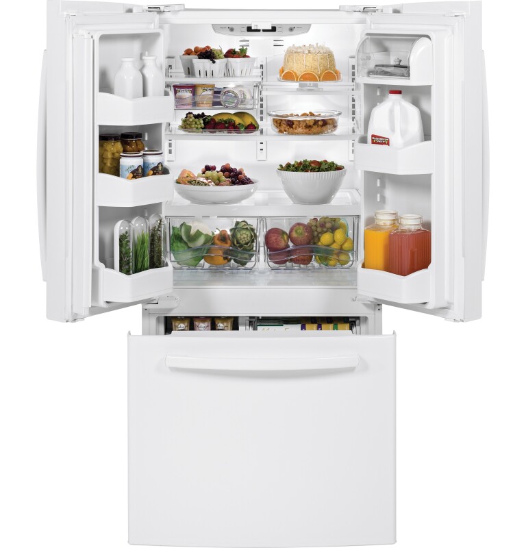 22.1 Cu. Ft. French-Door Refrigerator GNS22EGEWW, product image 2 of 11