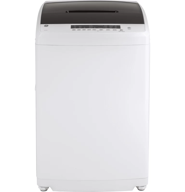 Space-Saving 2.8 cu. ft. Capacity Portable Washer with Stainless Steel Basket GNW128PSMWW