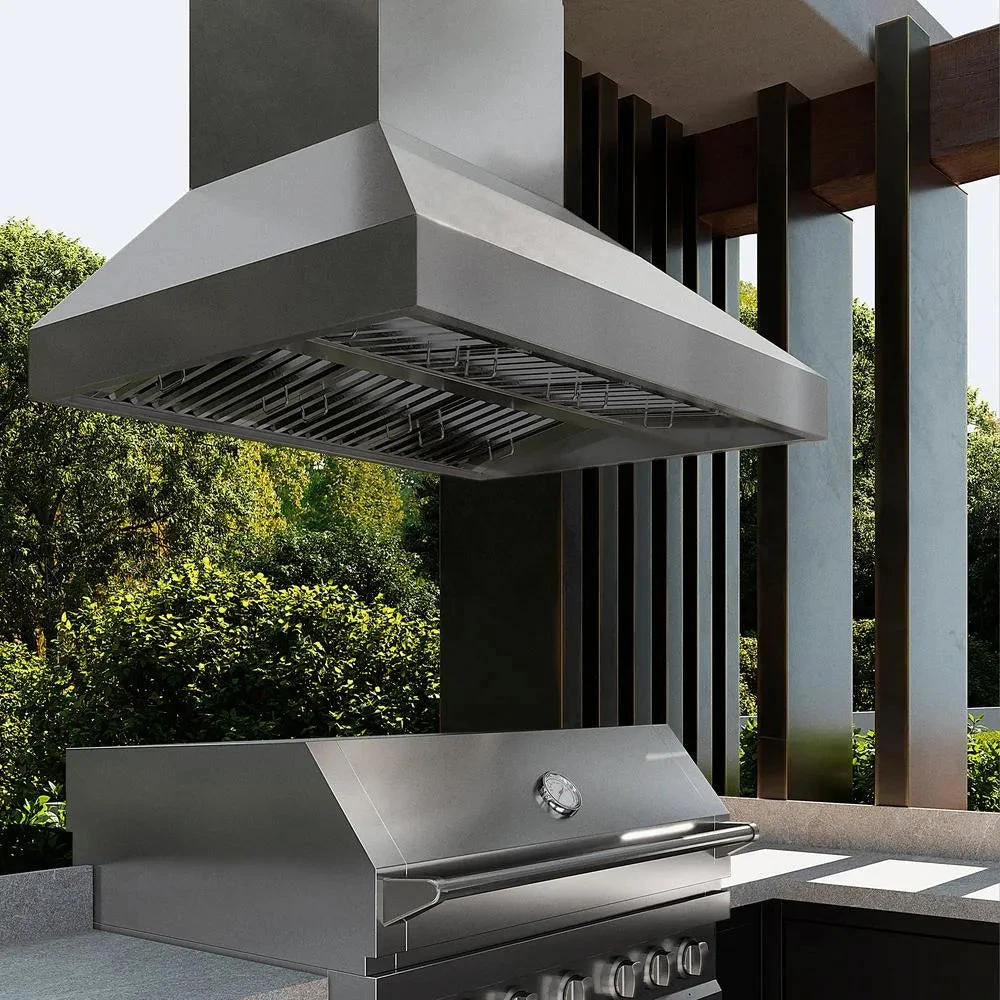 48 In. Island Mount Outdoor Grill Hood GOI148