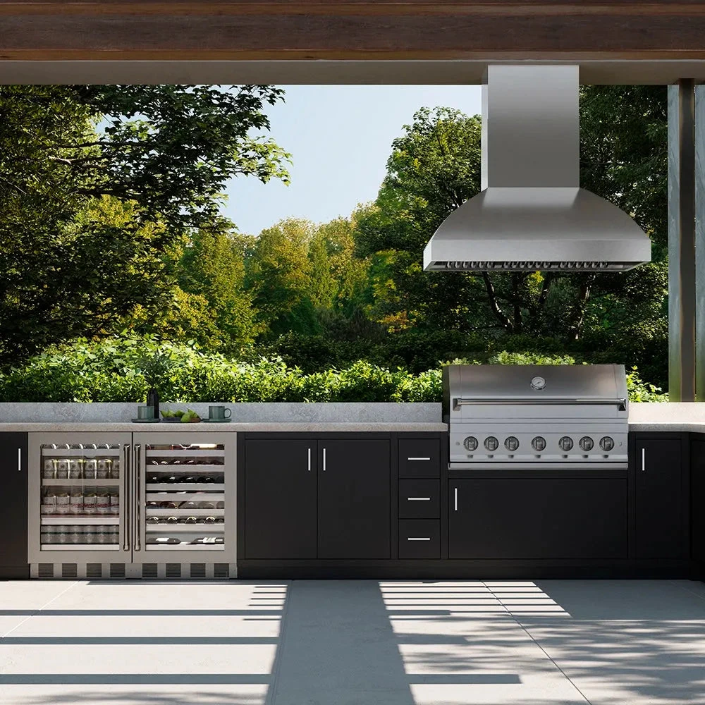 48 In. Island Mount Outdoor Grill Hood GOI248