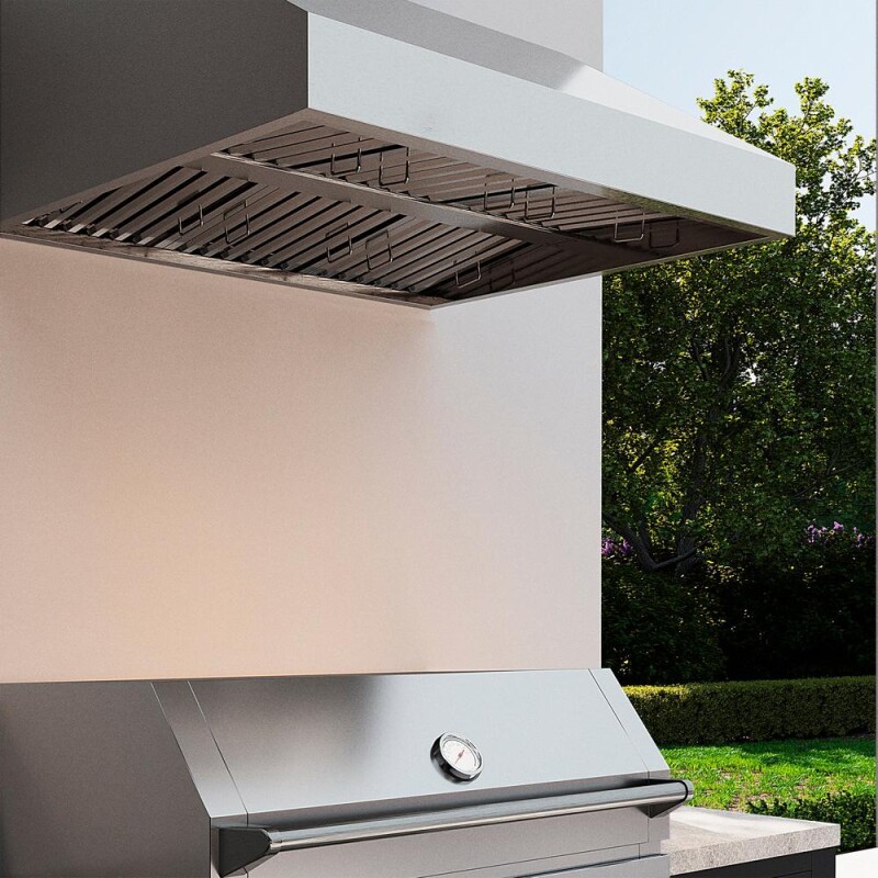 42 In. Under Cabinet Outdoor Grill Hood GOU142