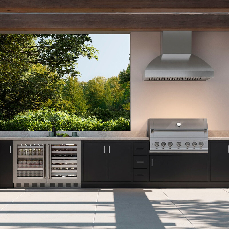 48 In. Wall Mount Outdoor Grill Hood GOW248