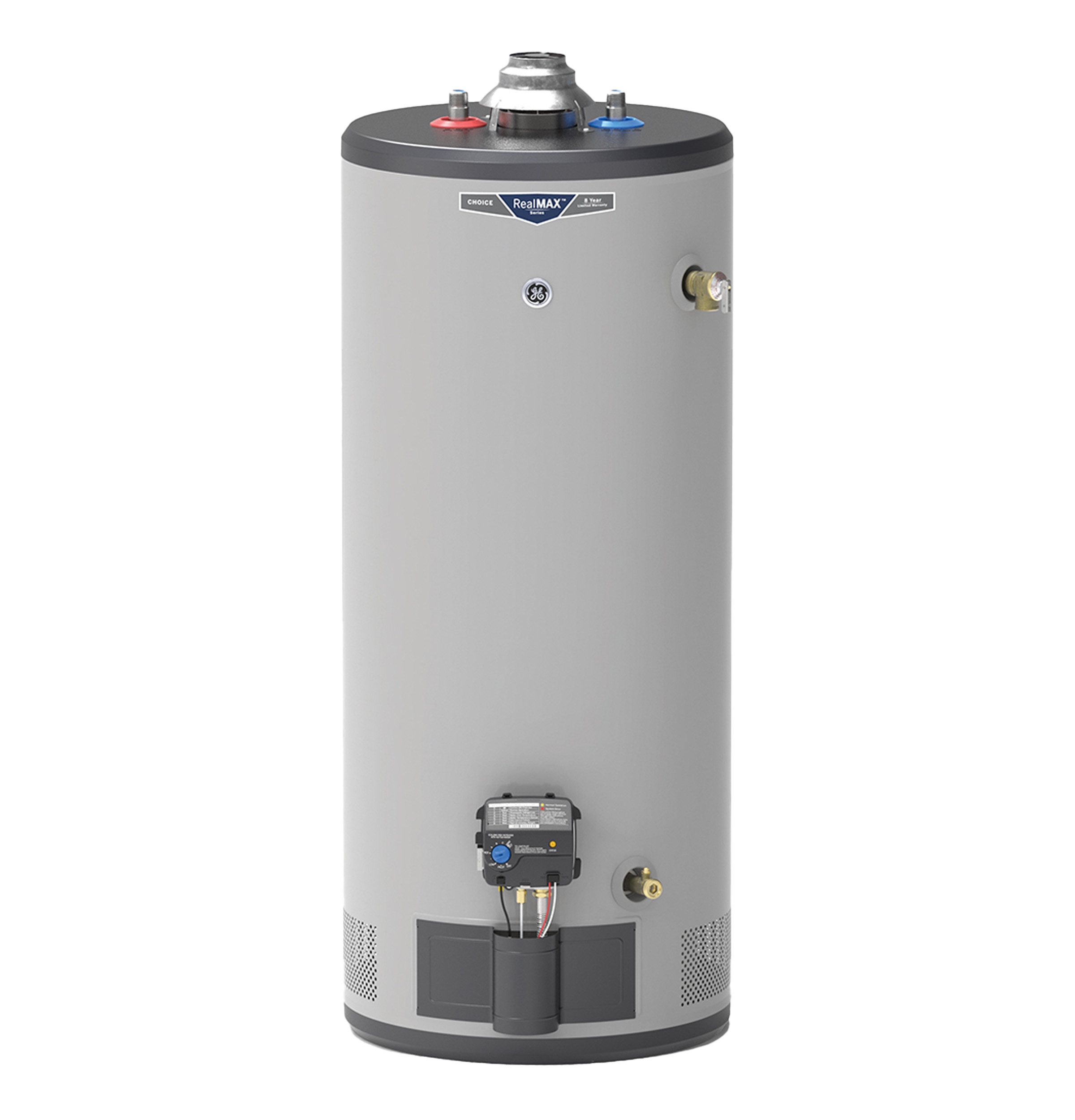 RealMAX Choice 30-Gallon Short Liquid Propane Atmospheric Water Heater GP30S08BXR