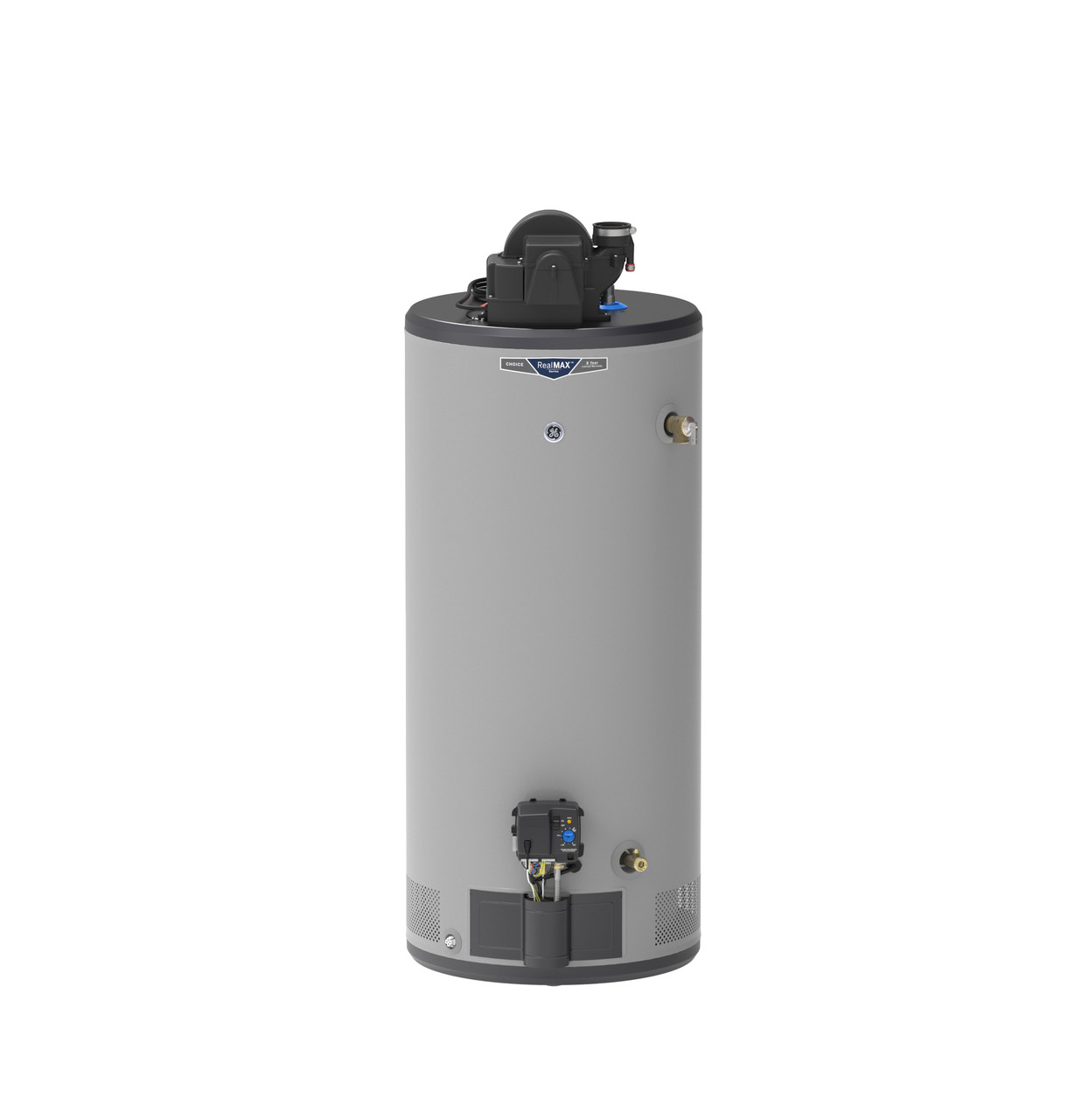 RealMAX Choice 40-Gallon Short Liquid Propane Power Vent Low-NOx Water Heater view 6