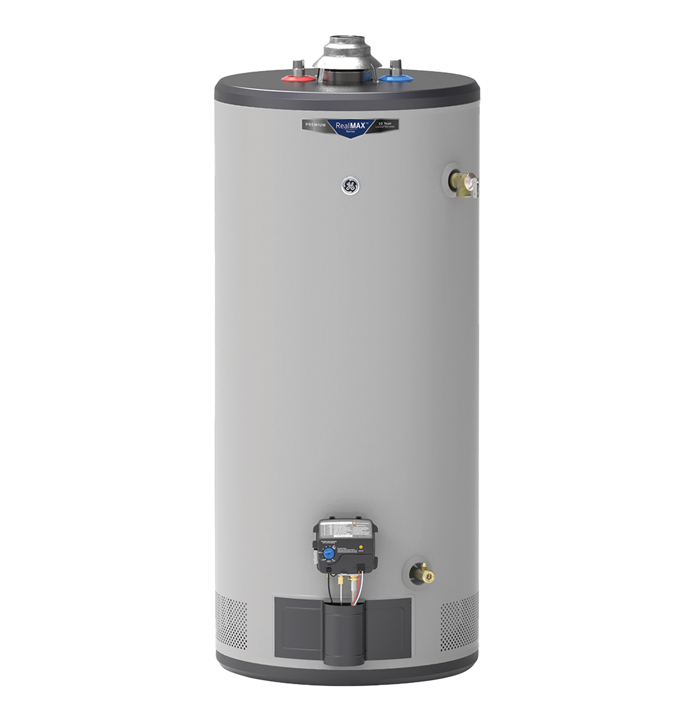 RealMAX Premium 40-Gallon Short Liquid Propane Atmospheric Water Heater GP40S10BXR