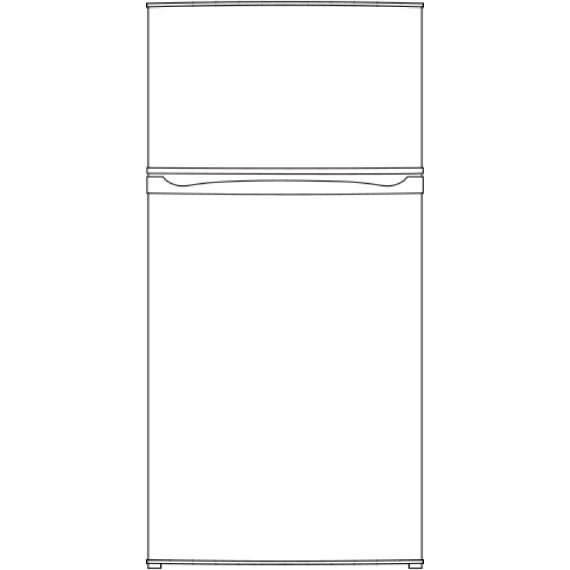 11.6 cu. ft. Top-Freezer Refrigerator view 5