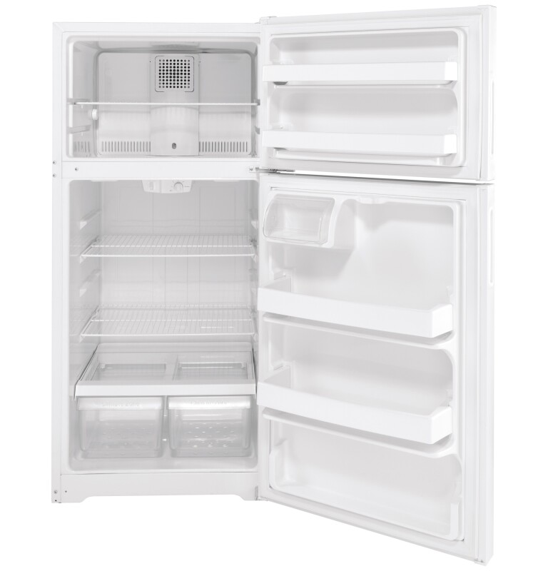 16.6 Cu. Ft. Recessed Handle Top-Freezer Refrigerator view 5