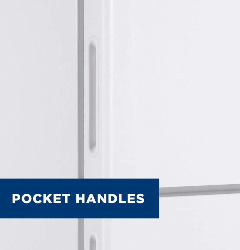 16.6 Cu. Ft. Recessed Handle Top-Freezer Refrigerator view 6