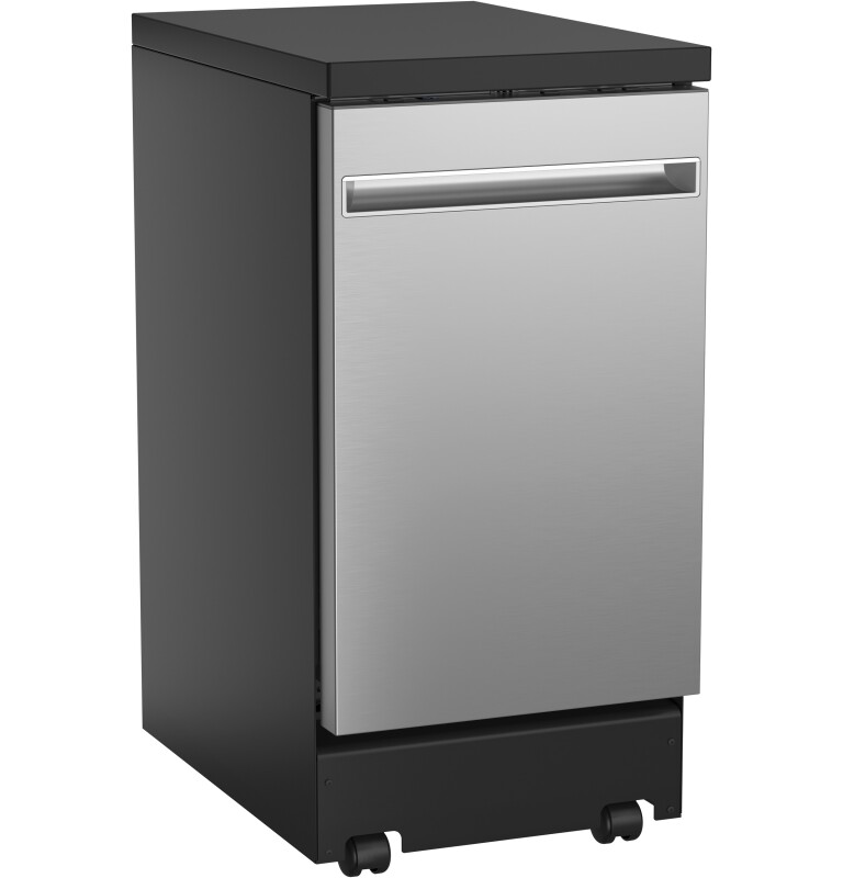 18" Stainless Steel Interior Portable Dishwasher with Sanitize Cycle view 3