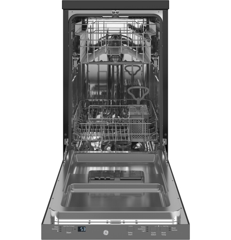 18" Stainless Steel Interior Portable Dishwasher with Sanitize Cycle view 5