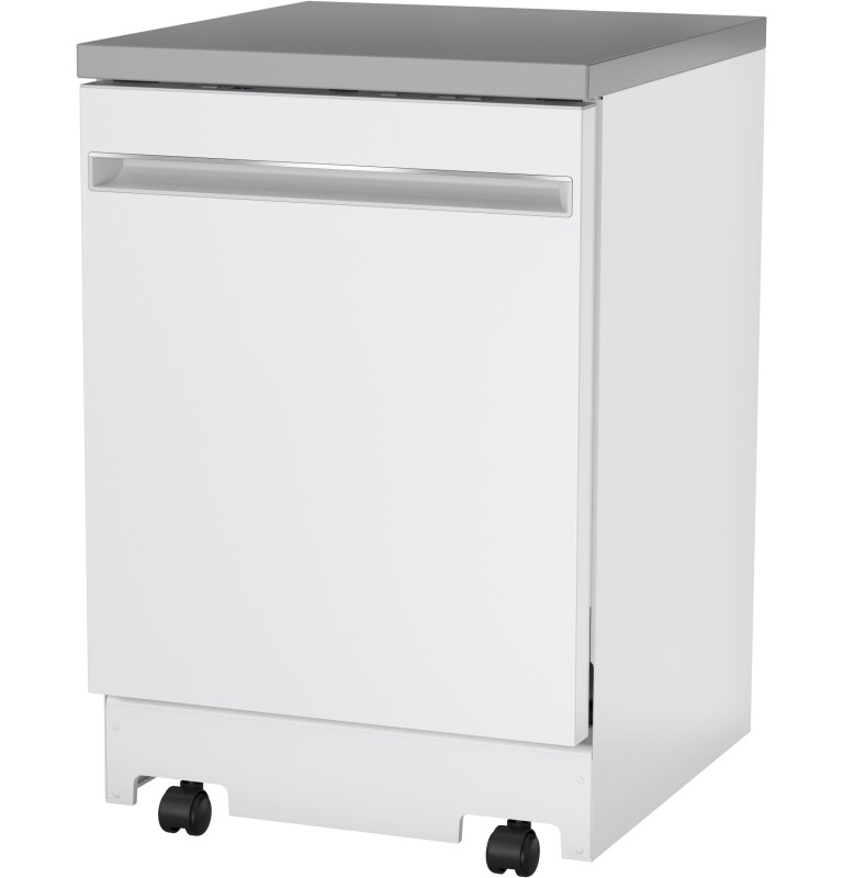 24" Stainless Steel Interior Portable Dishwasher with Sanitize Cycle view 4