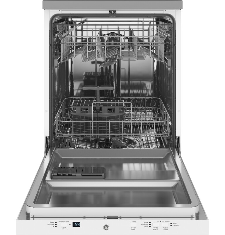 24" Stainless Steel Interior Portable Dishwasher with Sanitize Cycle view 5