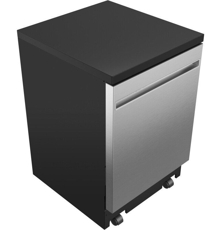 24" Stainless Steel Interior Portable Dishwasher with Sanitize Cycle view 5