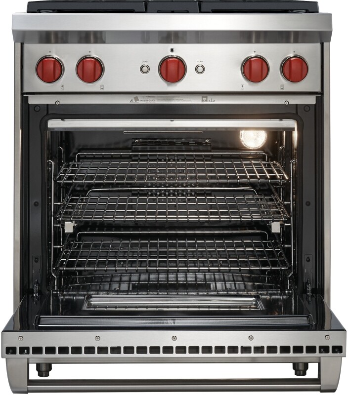 Wolf 30" Gas Range Stainless Steel GR304 Picture 1